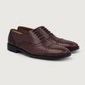 Grisson Brogues Oxford Bordeaux Chaussures en cuir pour Homme