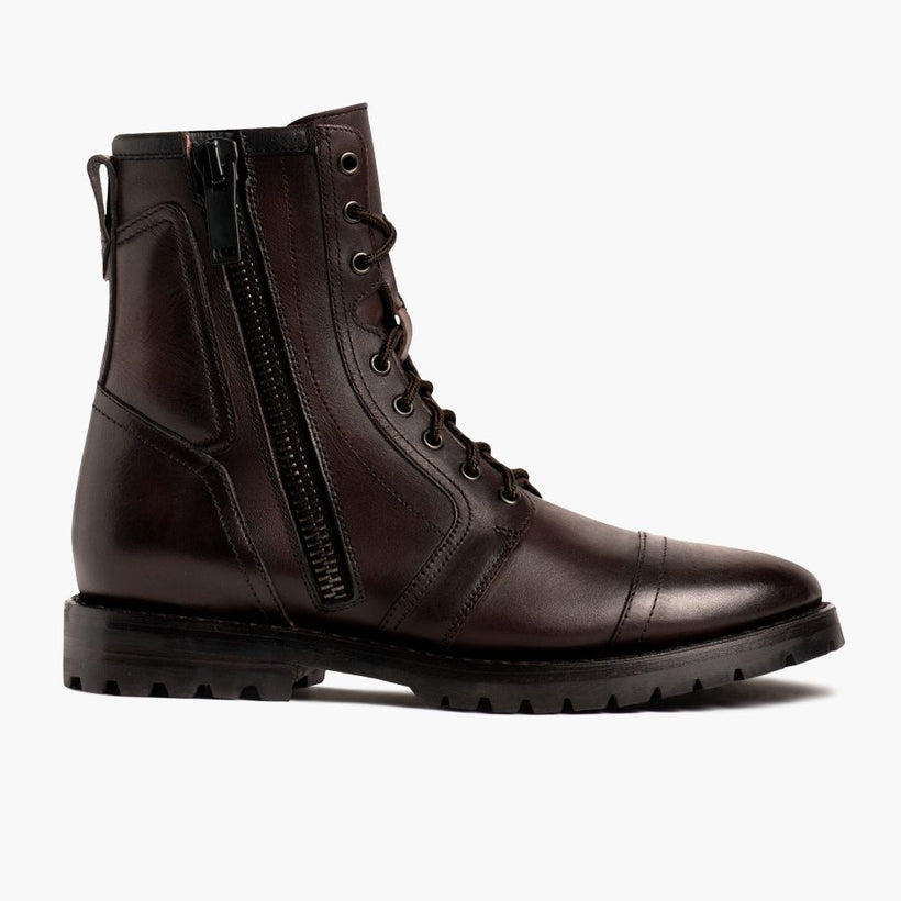 Casa Moto Old English Leather Boots pour Homme