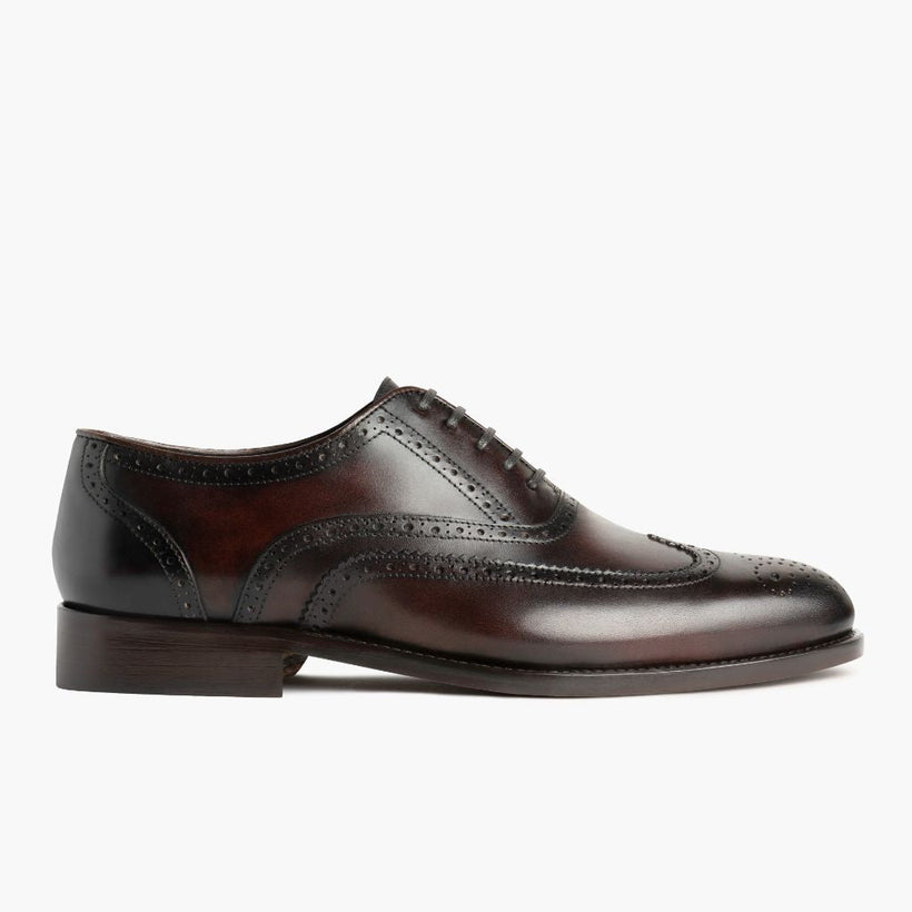 Aviator Chocolate Leather Loafers pour Homme