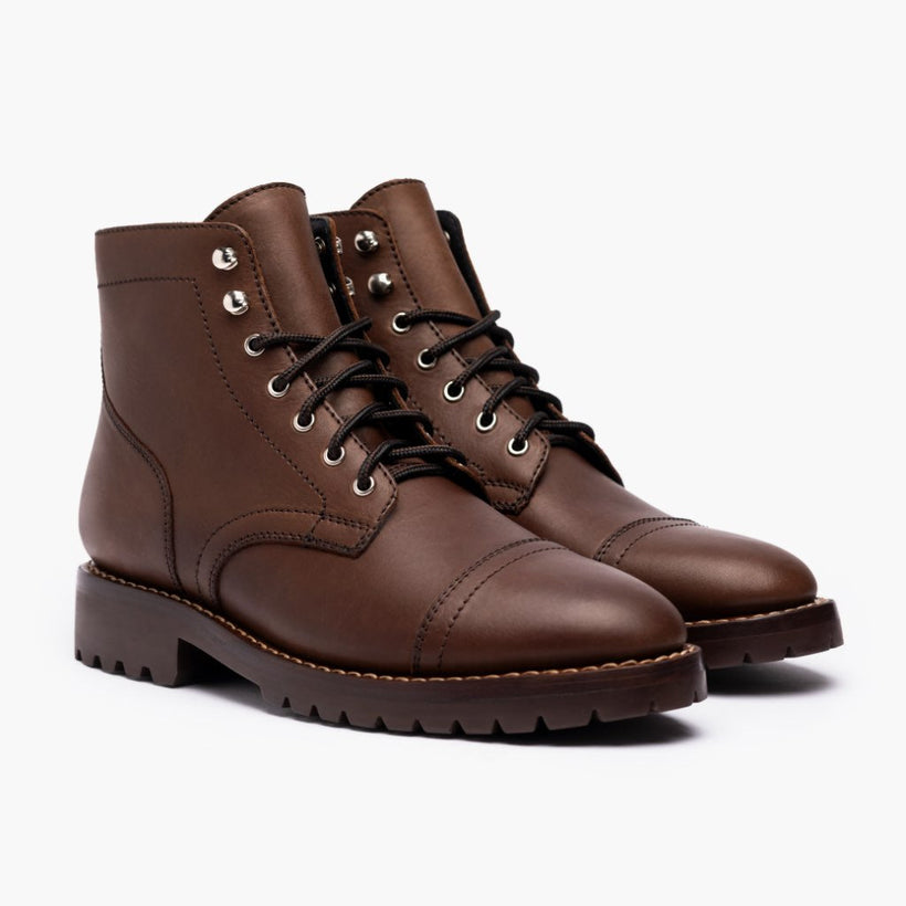 Captain StormKing® Whiskey Leather Boots pour Homme
