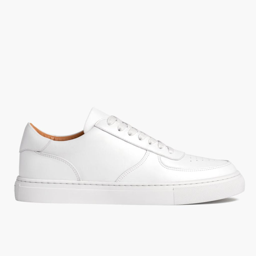 Court Blanc Leather Sneakers pour Femme