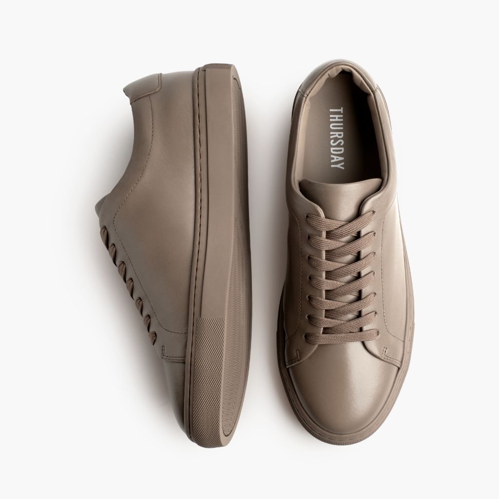 Encore Forest Leather Sneakers - Contrefort de talon renforcé & surpiqûres doubles de précision