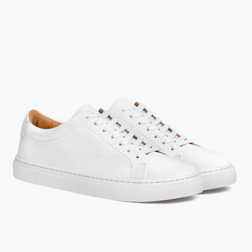 Encore Blanc Leather Sneakers pour Femme