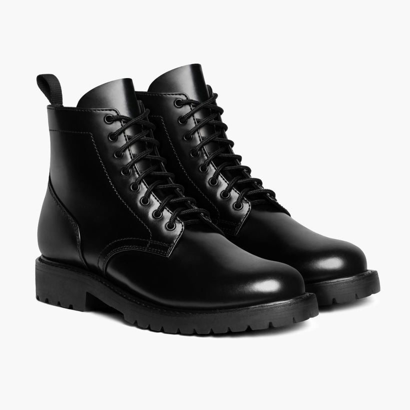 Hero Noir Bottines en cuir pour Homme
