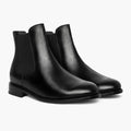 Cavalier Noir Bottines en cuir pour Homme