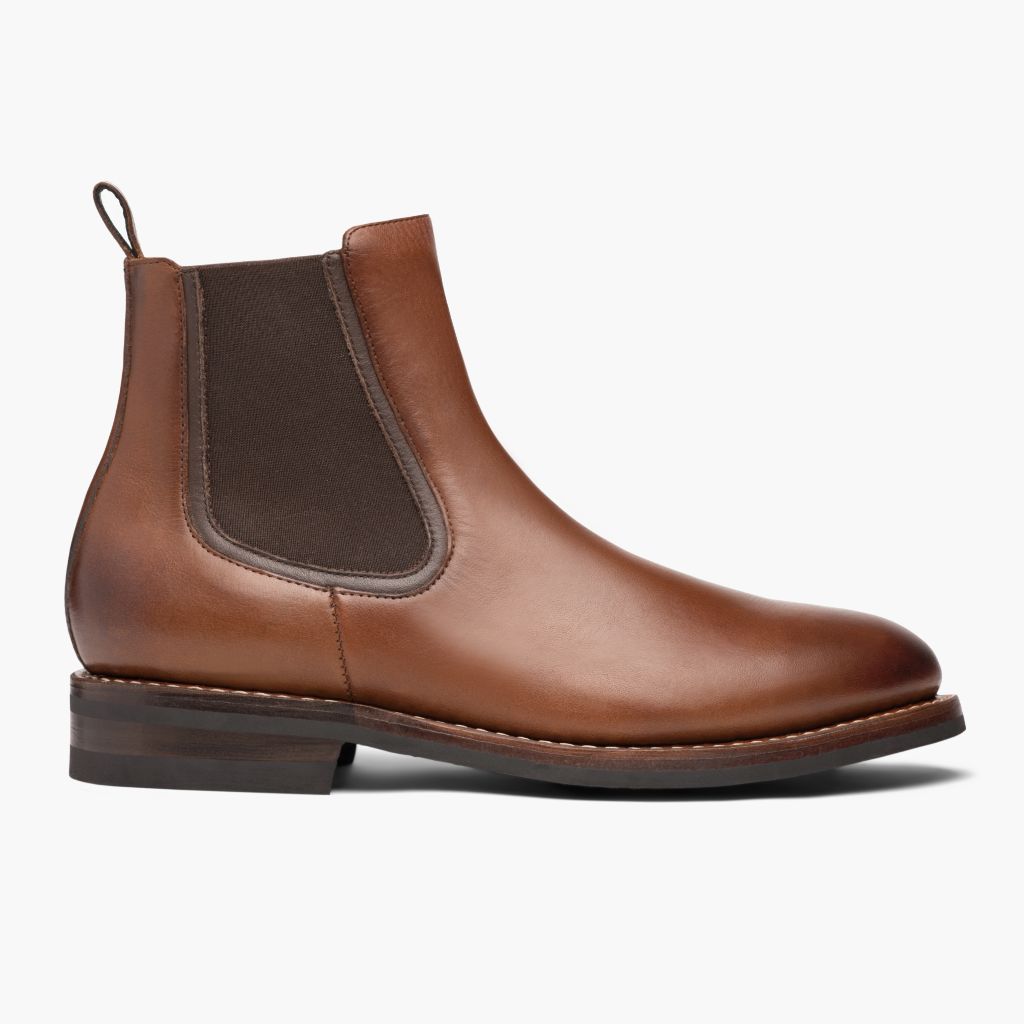 Classic Full-Grain leather Boots - Montage cousu Goodyear & détail de l'embout avant
