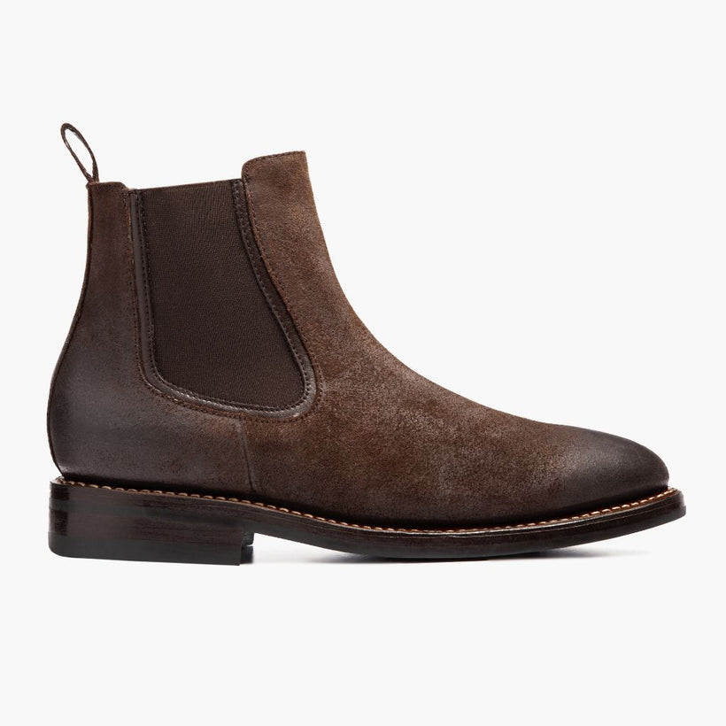 Duke Chocolat Suede Bottines en cuir pour Homme