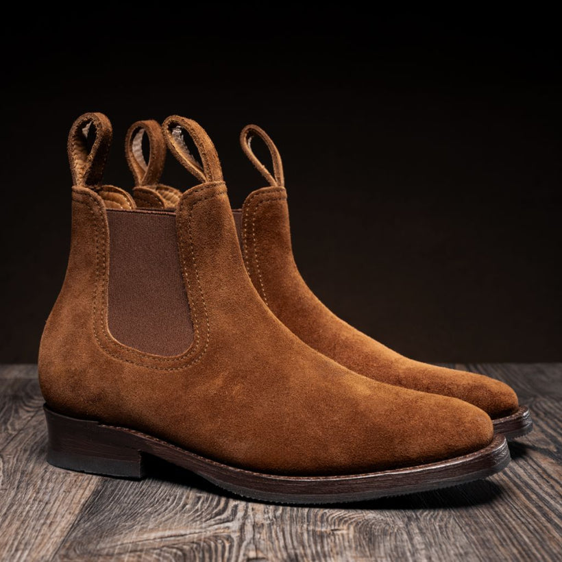 Journeyman Snuff Reverse Bottines en cuir pour Homme