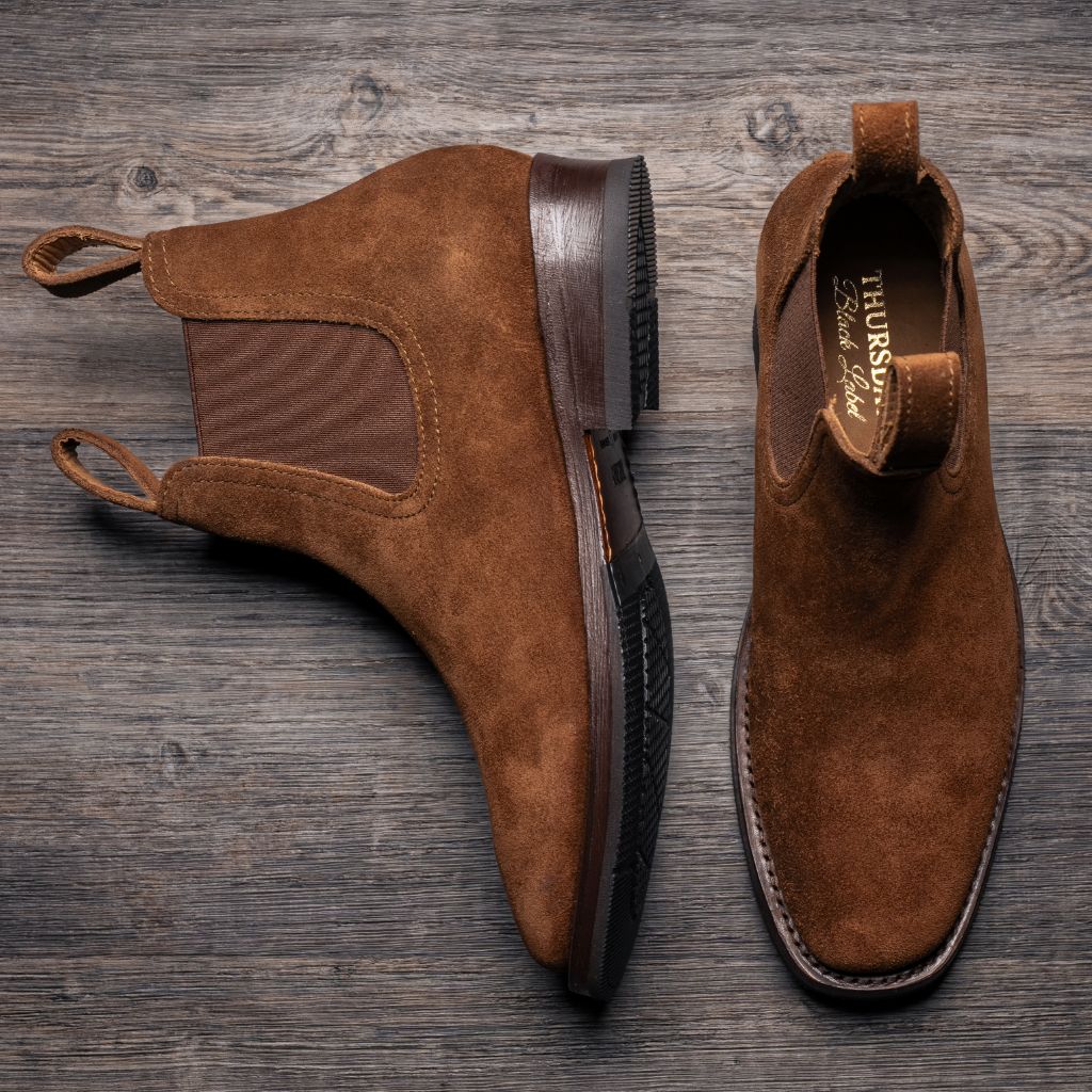 Journeyman Snuff Reverse Bottines en cuir pour Homme - Contrefort de talon renforcé & surpiqûres doubles de précision