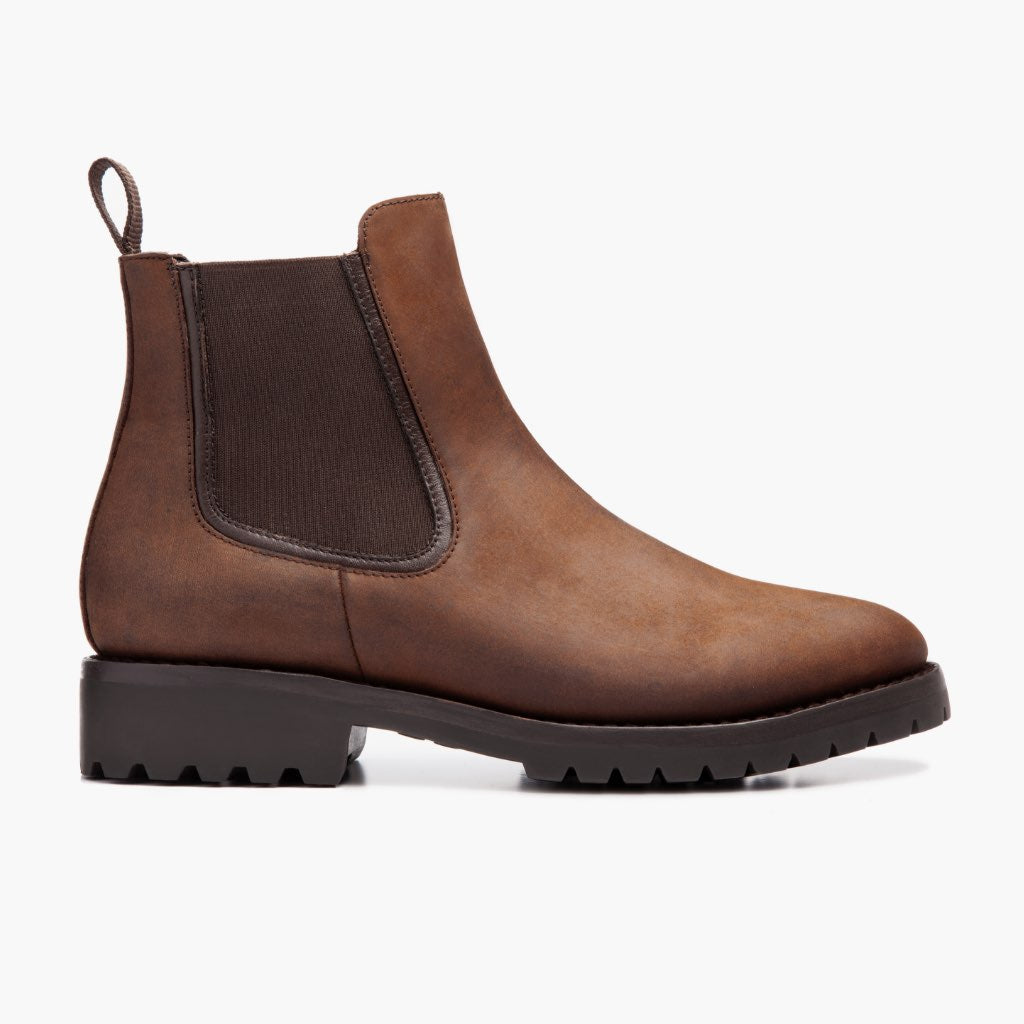 Classic Full-Grain leather Boots - Montage cousu Goodyear & détail de l'embout avant