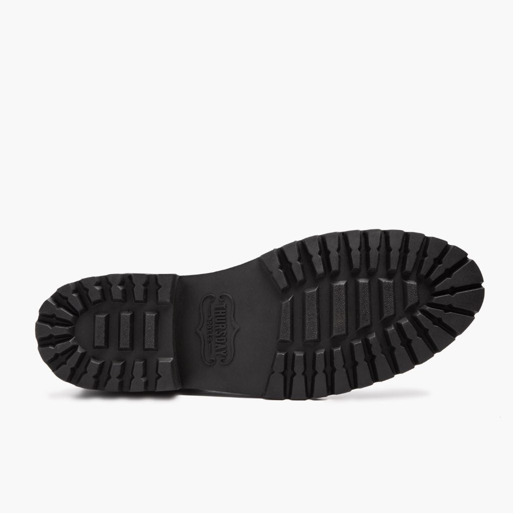 High-Traction Rubber Outsole & Lug Tread Pattern on Legend Bourbon Bottines en cuir pour Homme