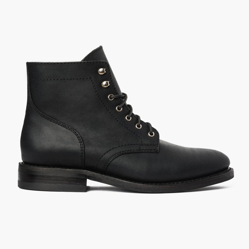 President Noir Mat Bottines en cuir pour Homme