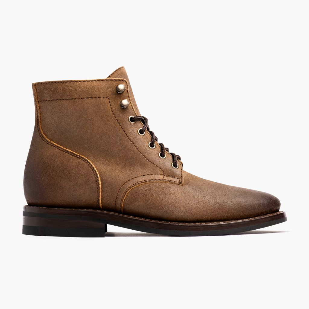 Classic Full-Grain leather Boots - Montage cousu Goodyear & détail de l'embout avant