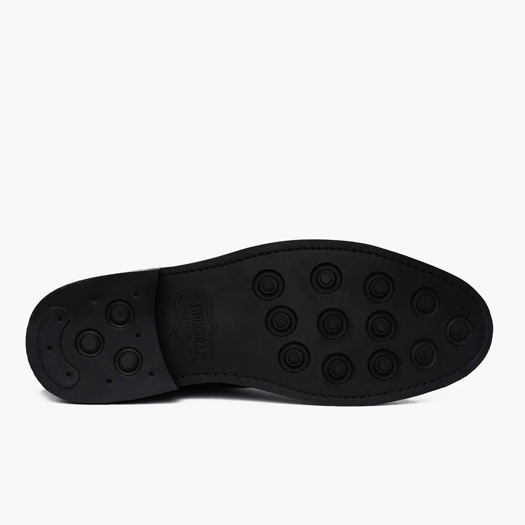 High-Traction Rubber Outsole & Lug Tread Pattern on Scout Moka Bottines en cuir pour Homme For Men