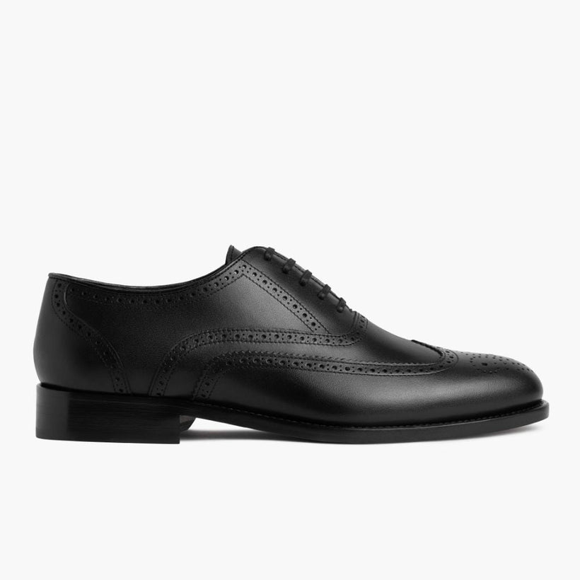 Aviator Noir Mocassins en cuir pour Homme