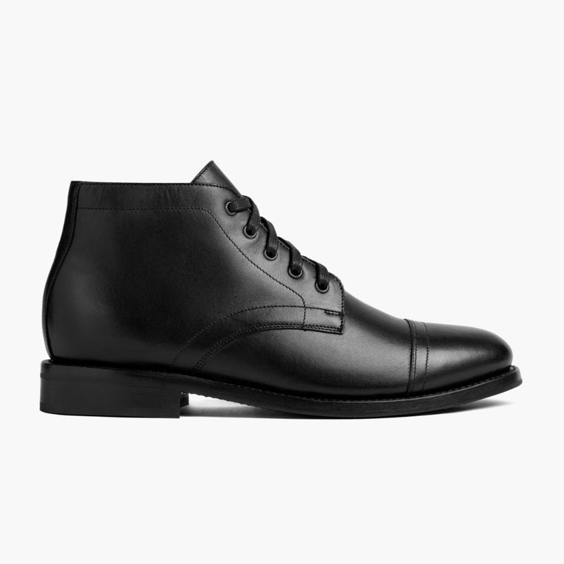Cadet Noir Bottines en cuir pour Homme