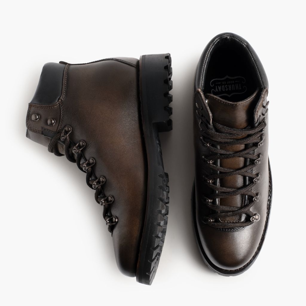 Commander Jasper Bottines en cuir pour Homme - Contrefort de talon renforcé & surpiqûres doubles de précision