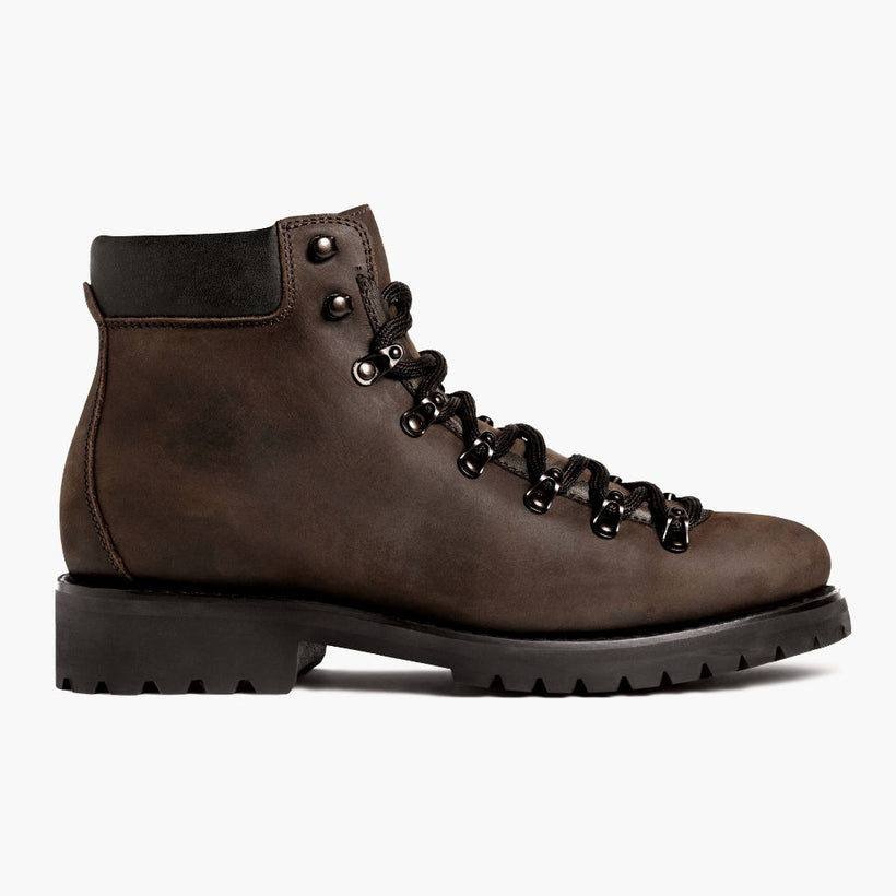 Commander Tobacco Leather Boots pour Homme