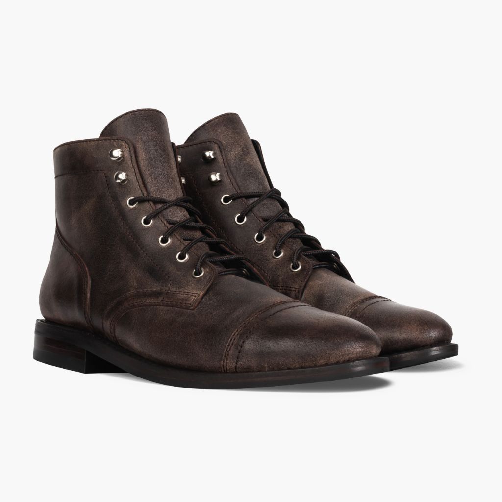Captain Canyon Bottines en cuir pour Homme in Classic Full-Grain Leather - Vue de profil | Acheter en ligne