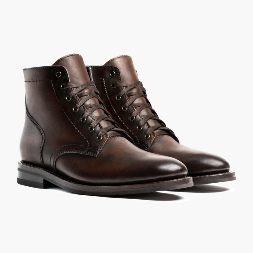 President Café Noir Bottines en cuir pour Homme