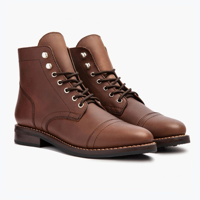 Captain Whiskey Leather Boots pour Femme