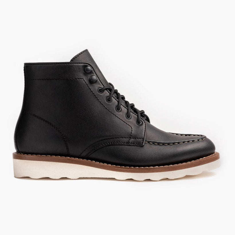 Diplomat Noir Bottines en cuir pour Femme