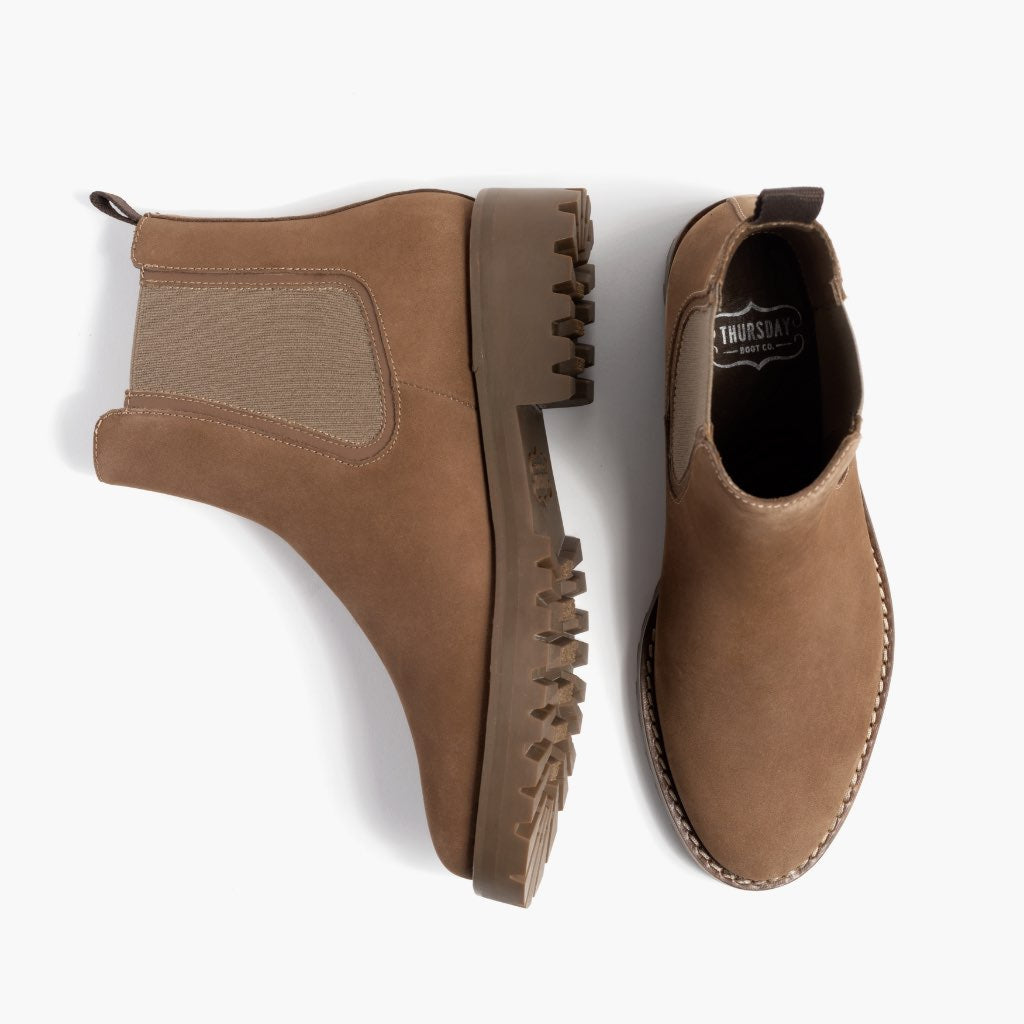 Legend Pebble Bottines en cuir pour Femme - Contrefort de talon renforcé & surpiqûres doubles de précision