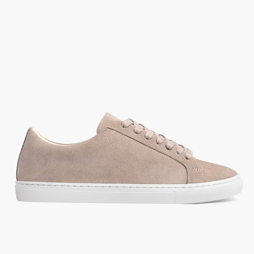 Premier Low Top Latte Leather Sneakers pour Femme
