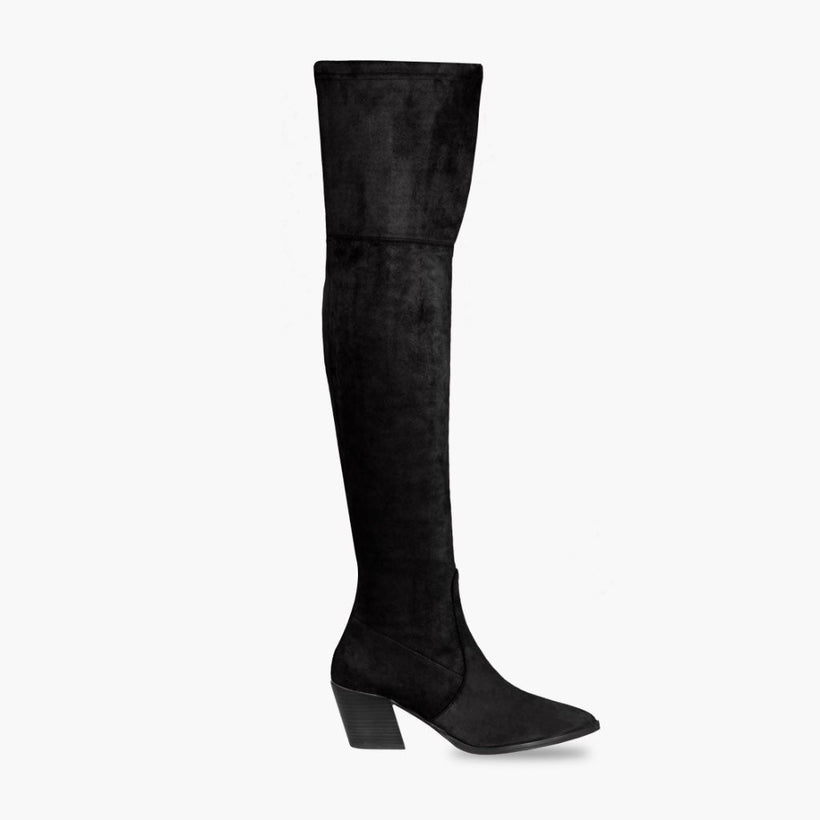 Tempest Noir Bottines en cuir pour Femme