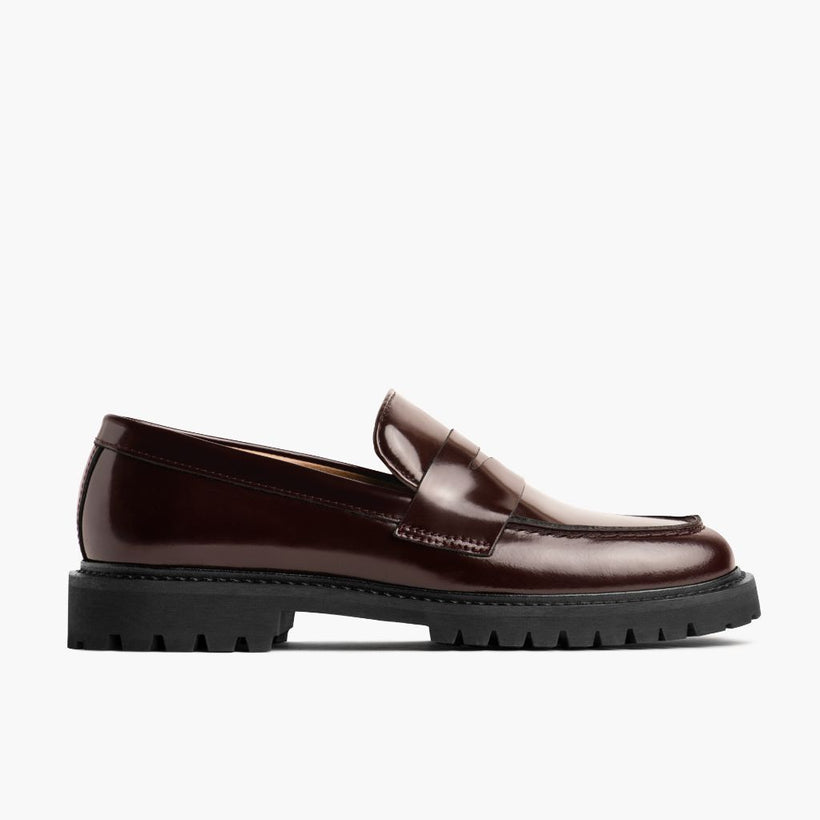Penny Bourgogne Bottines en cuir pour Femme