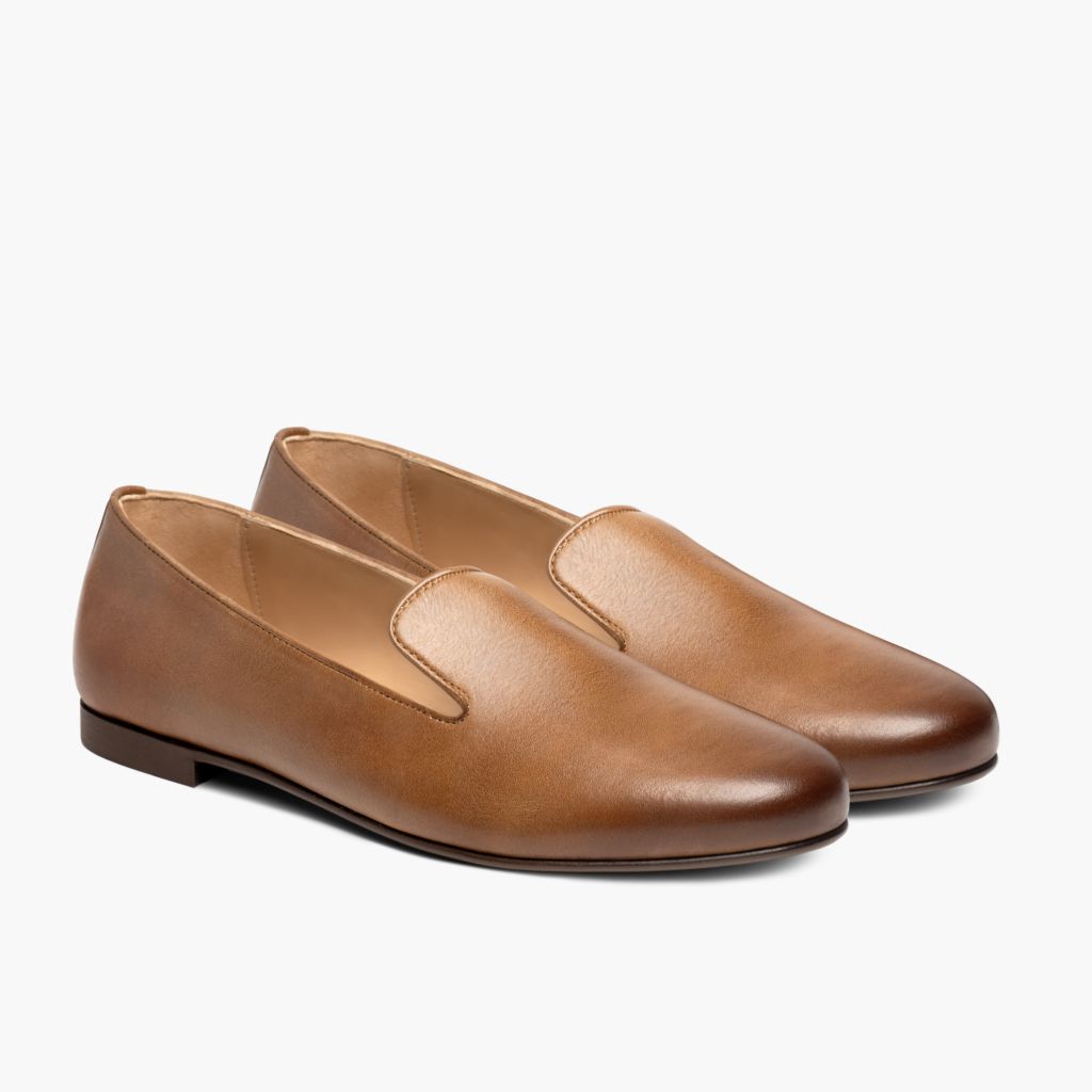 Eden Ginger Bottines en cuir pour Femme in Classic Full-Grain Leather - Vue de profil | Acheter en ligne