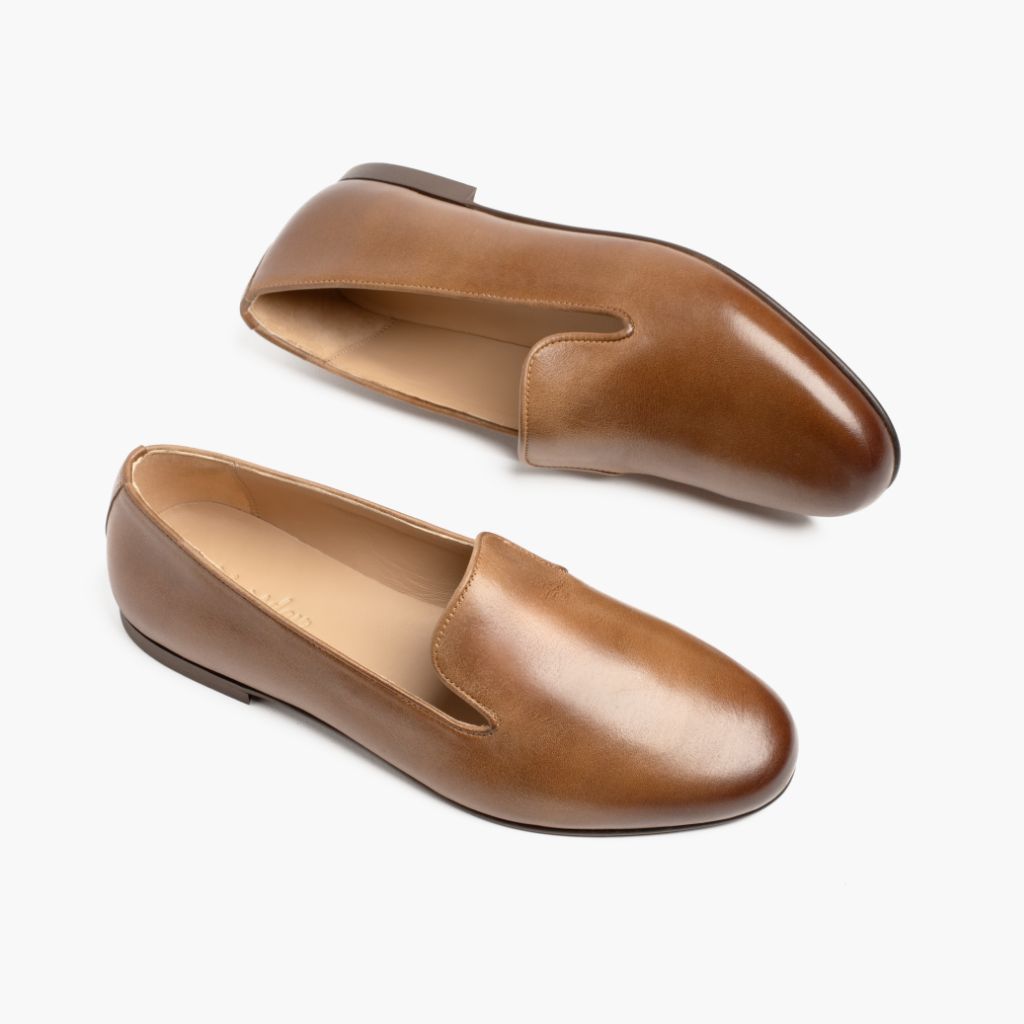 High-Traction Rubber Outsole & Lug Tread Pattern on Eden Ginger Bottines en cuir pour Femme