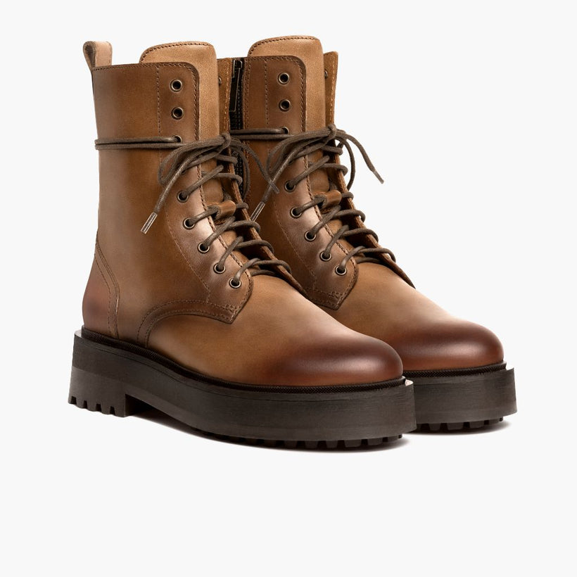 Quest Natural Bottines en cuir pour Femme