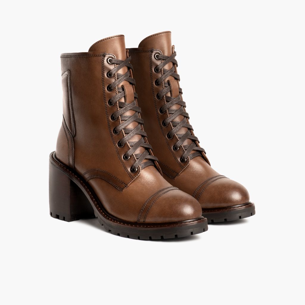 Classic Full-Grain leather Boots - Montage cousu Goodyear & détail de l'embout avant