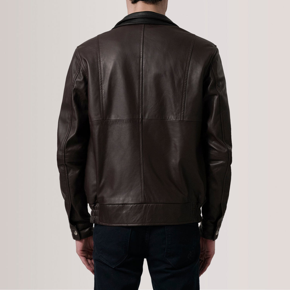 Alfred Blouson Bomber en Cuir pour Homme – Vue produit alternative 5