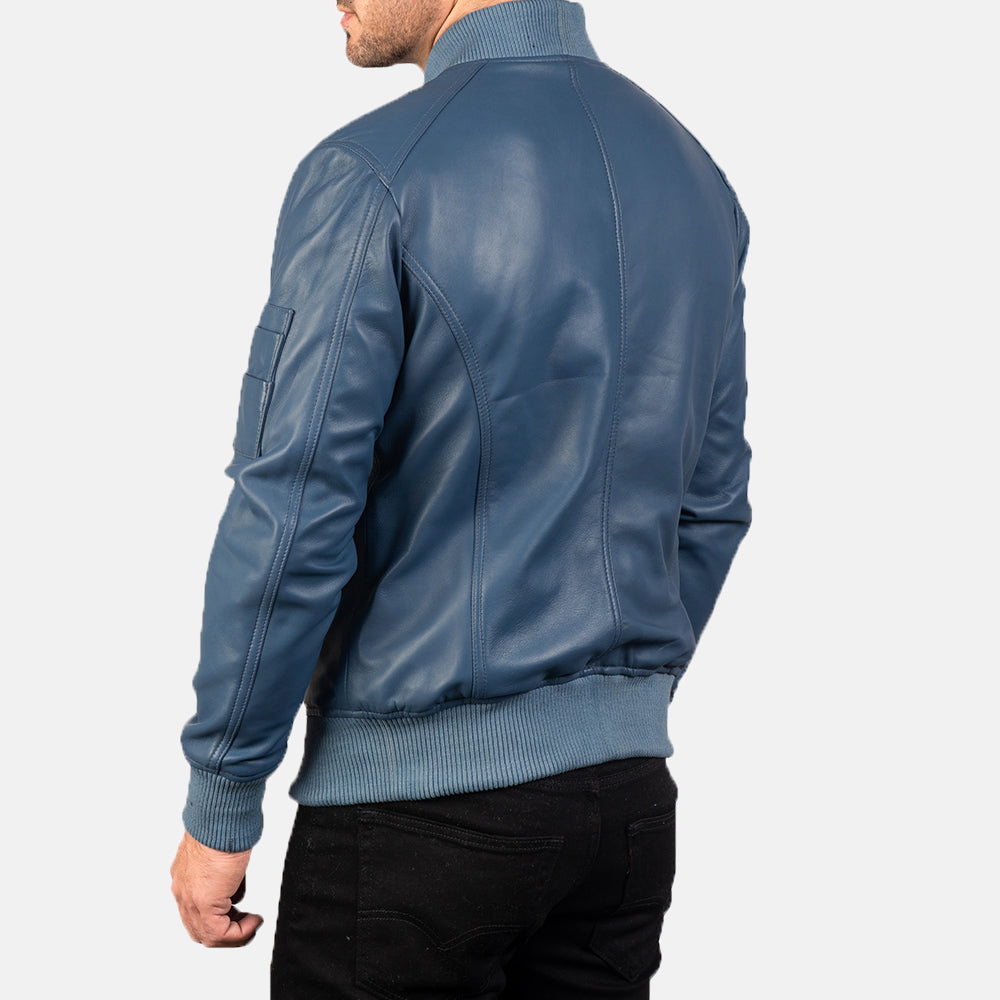 
Bomia MA-1 Blouson Bombardier en Cuir pour Homme – alternate product view 5