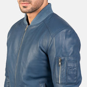 
Bomia MA-1 Blouson Bombardier en Cuir pour Homme – alternate product view 6