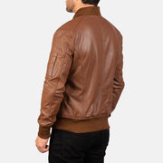 
Bomia MA-1 Blouson Bombardier en Cuir pour Homme – alternate product view 5