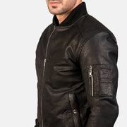 
Bomia MA-1 Blouson Bombardier en Cuir pour Homme – alternate product view 5