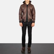
Bouncer Biz Blouson Bombardier en Cuir pour Homme – alternate product view 3