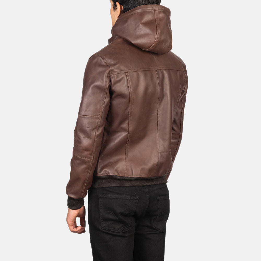 
Bouncer Biz Blouson Bombardier en Cuir pour Homme – alternate product view 5