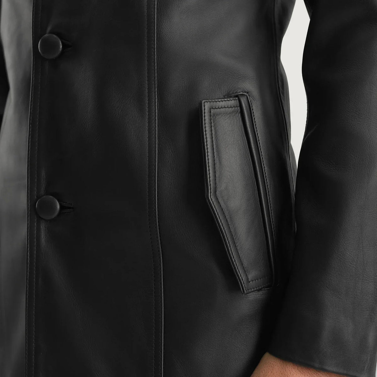 
Vue intérieure Showing Quilted Polyester Lining & Deux poches intérieures fonctionnelles