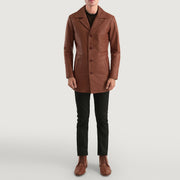 Classmith Manteau en Cuir pour Homme – Vue produit alternative 3