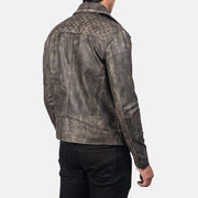 
Danny Matelassé Veste Motard en Cuir pour Homme – alternate product view 6