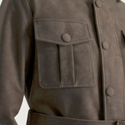 Vue intérieure Showing Quilted Polyester Lining &amp; Deux poches intérieures