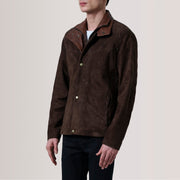 Henrik Veste en Cuir pour Homme – Vue produit alternative 3