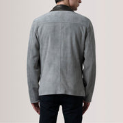 Henrik Veste en Cuir pour Homme – Vue produit alternative 4