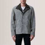 Henrik Veste en Cuir pour Homme – Vue produit alternative 5