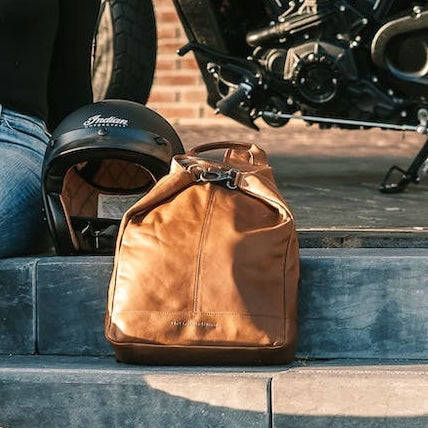 Saar Full-Grain Leather Backpack – Vue produit alternative 2