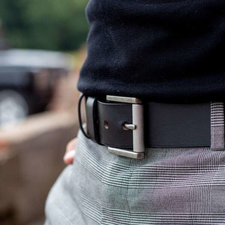 Aayden Full-Grain Ceinture en Cuir pour Homme